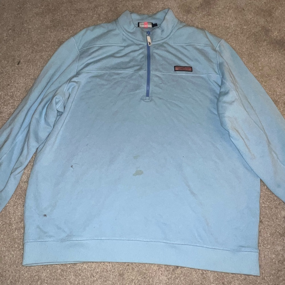 Quarter Zip Vineyard Vine Sweater